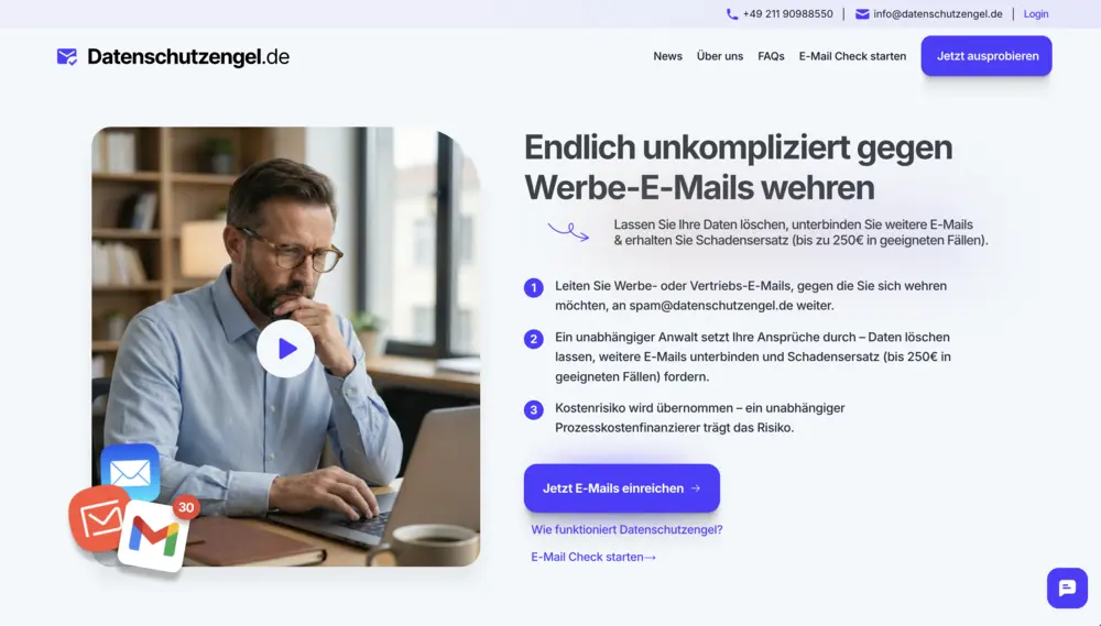 Datenschutzengel · homepage