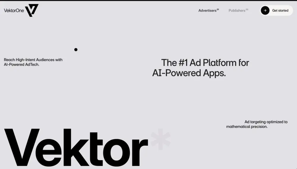 Vektorone · homepage